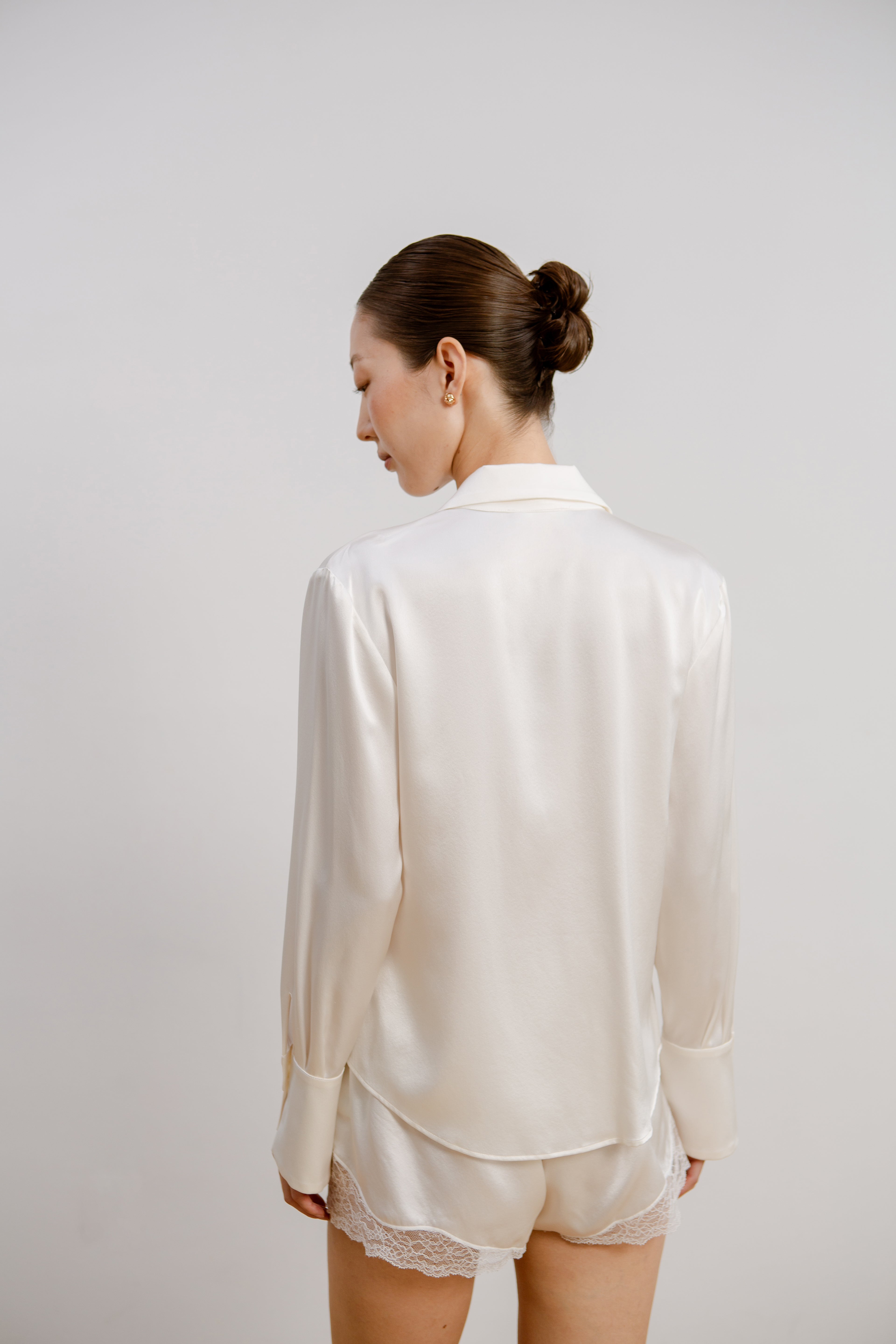 Silk Shirt - Ivory