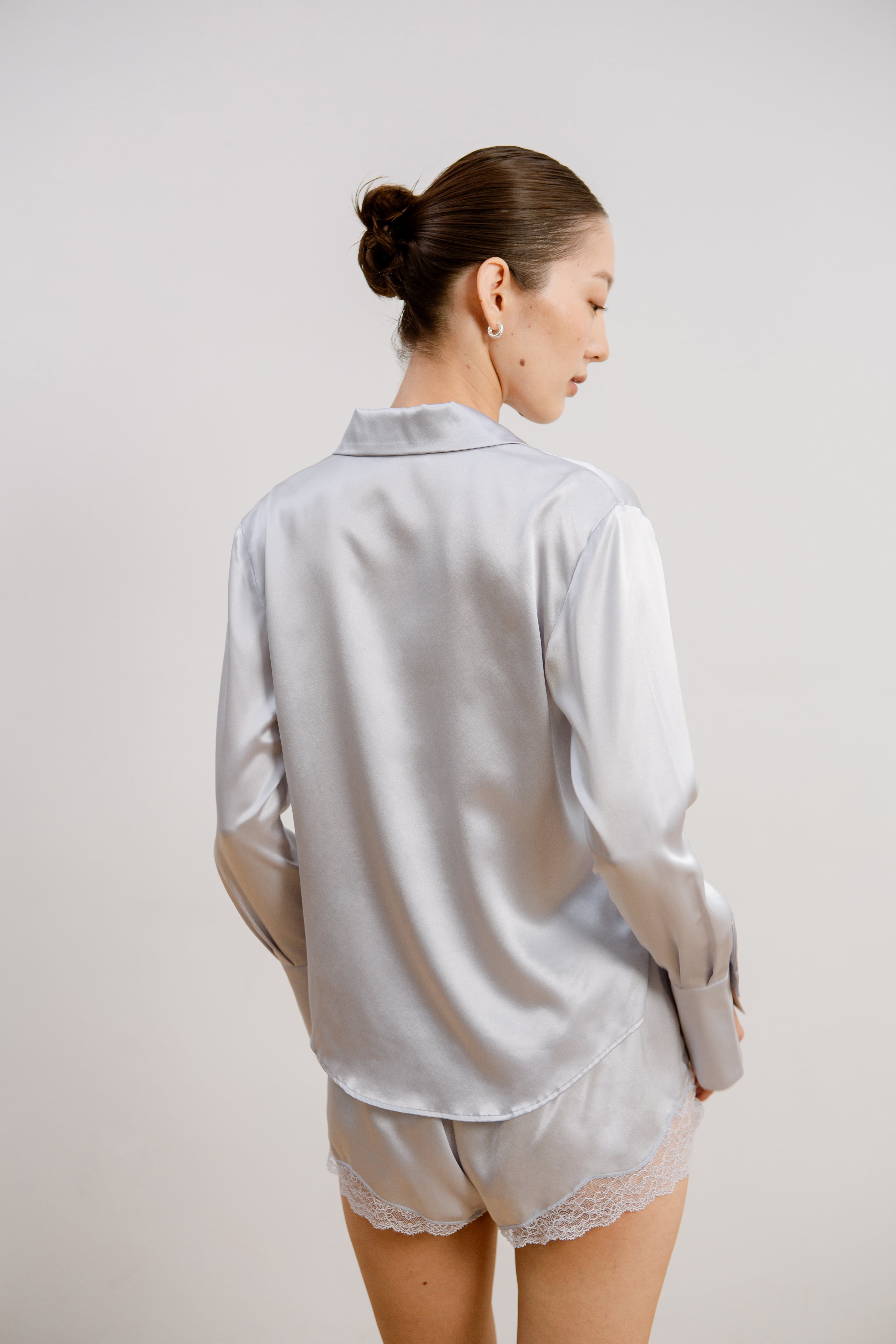 Silk Shirt - Mist