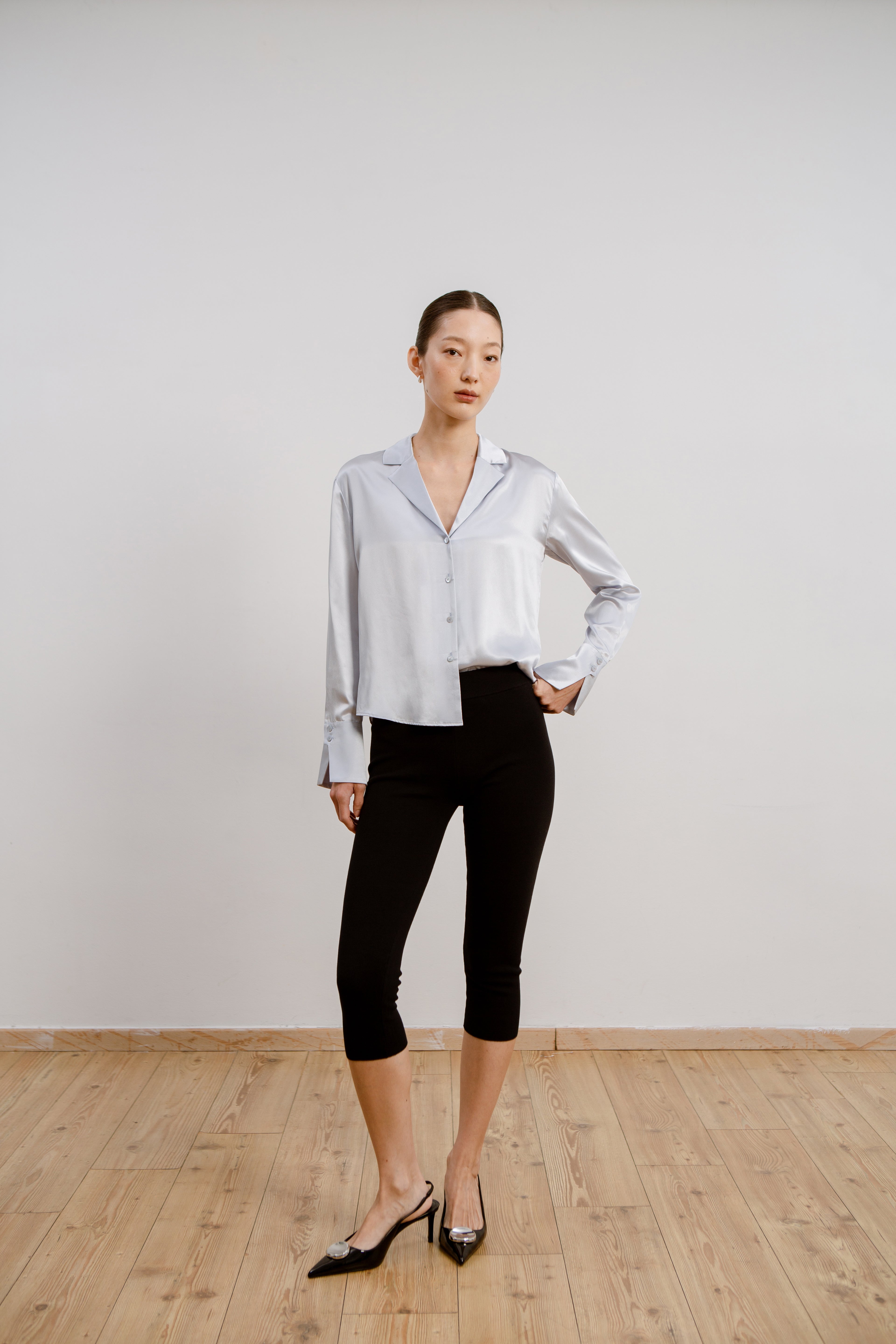 Silk Shirt - Mist