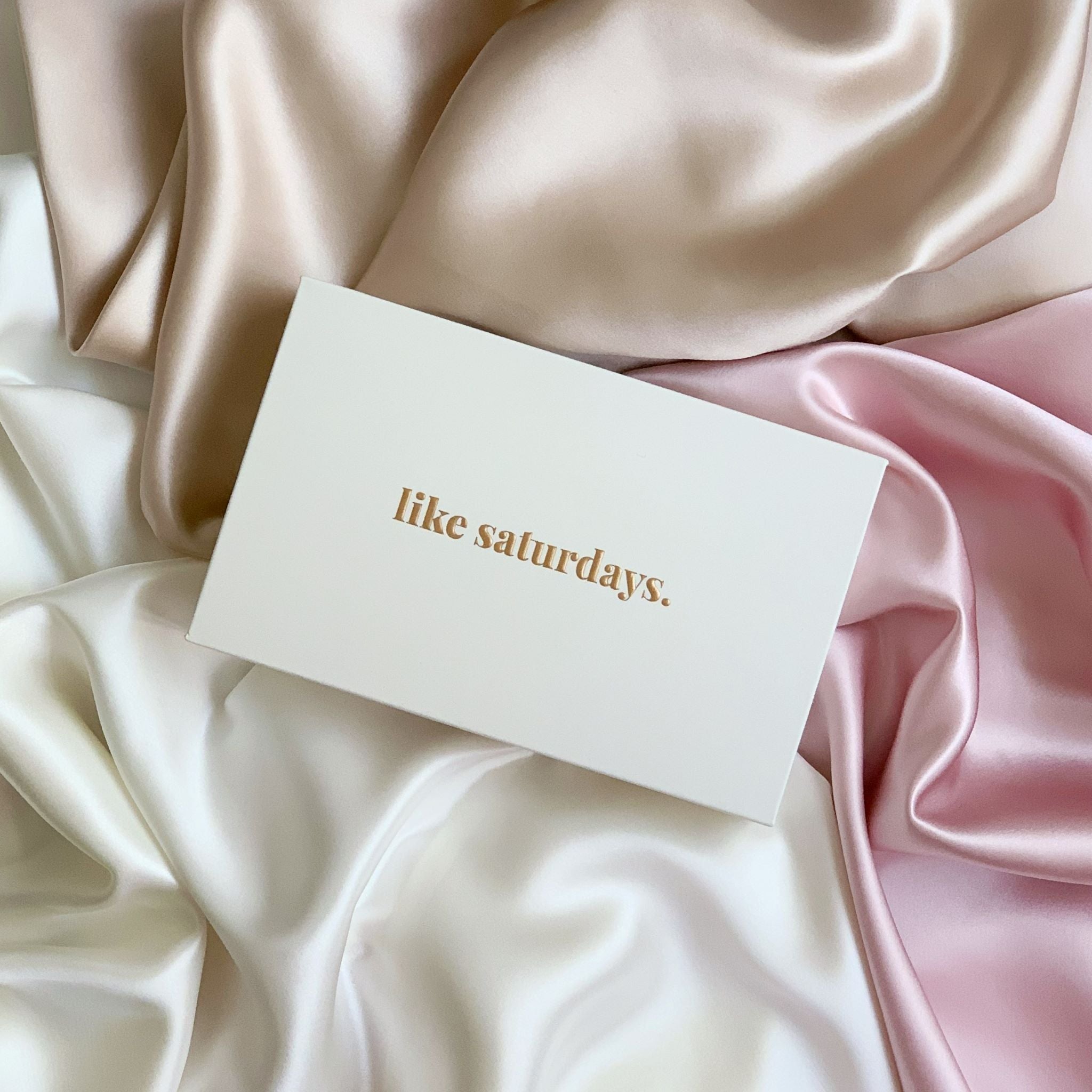 silk large scrunchies - trio set b