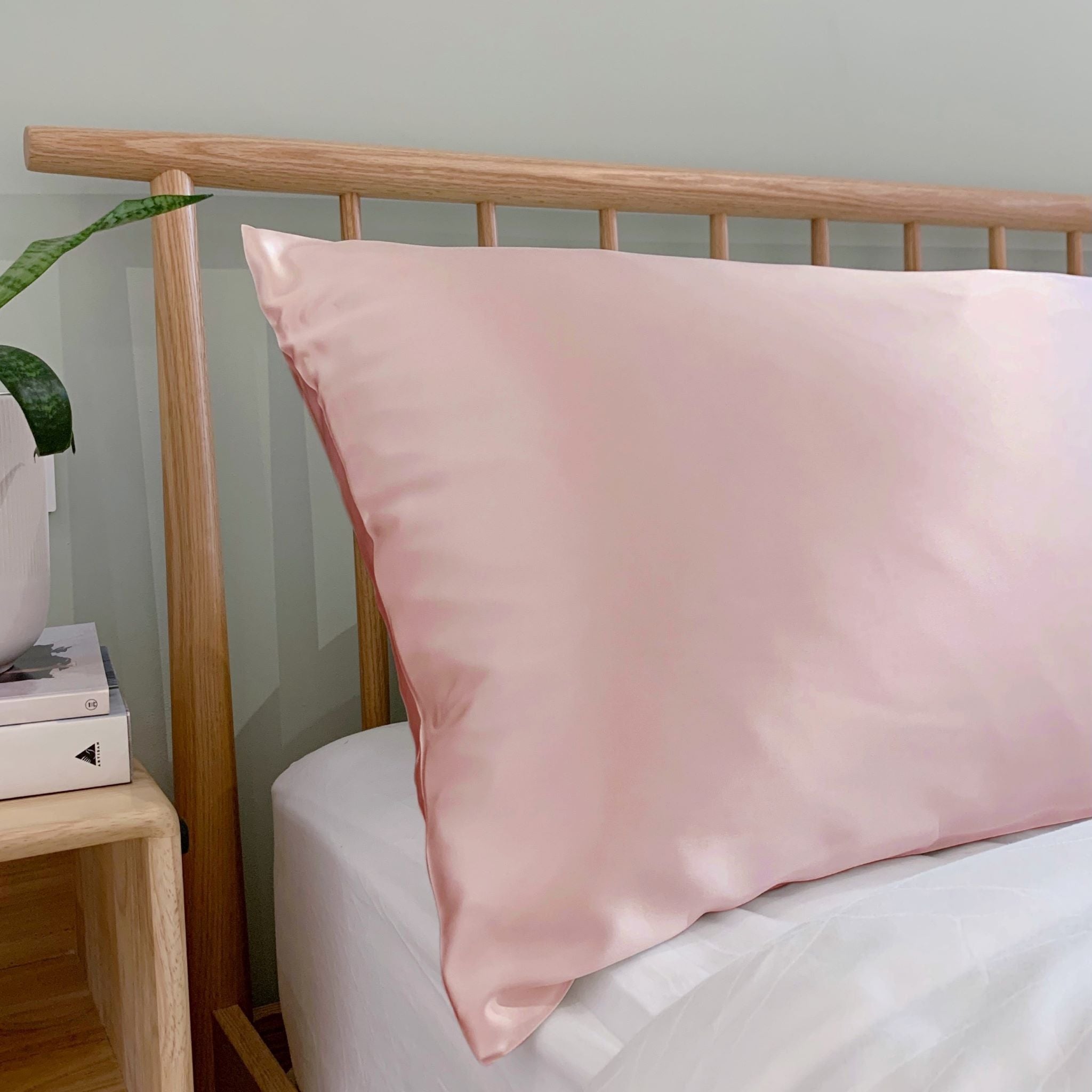 silk pillowcase - blush