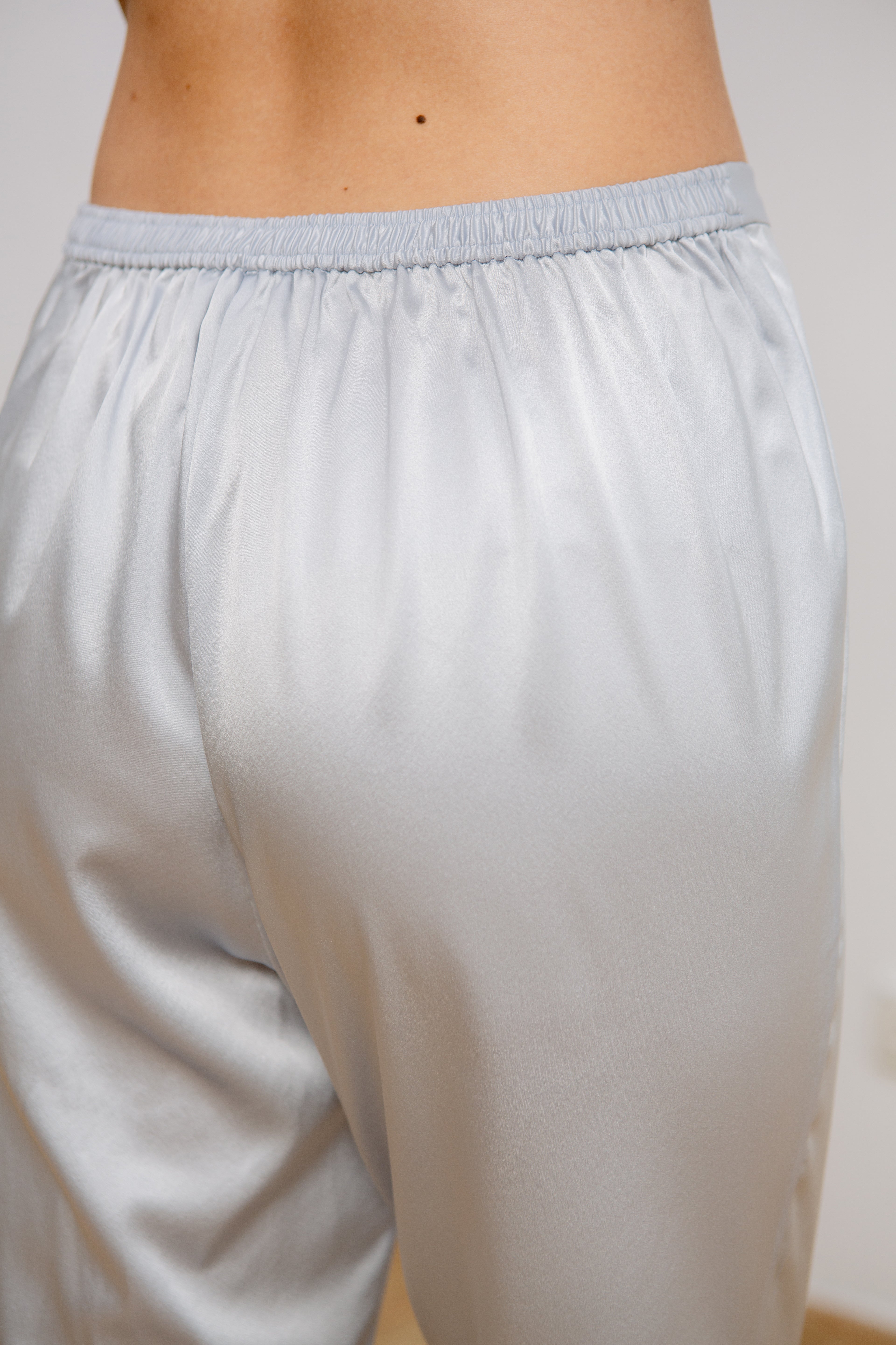Silk Pants - Mist