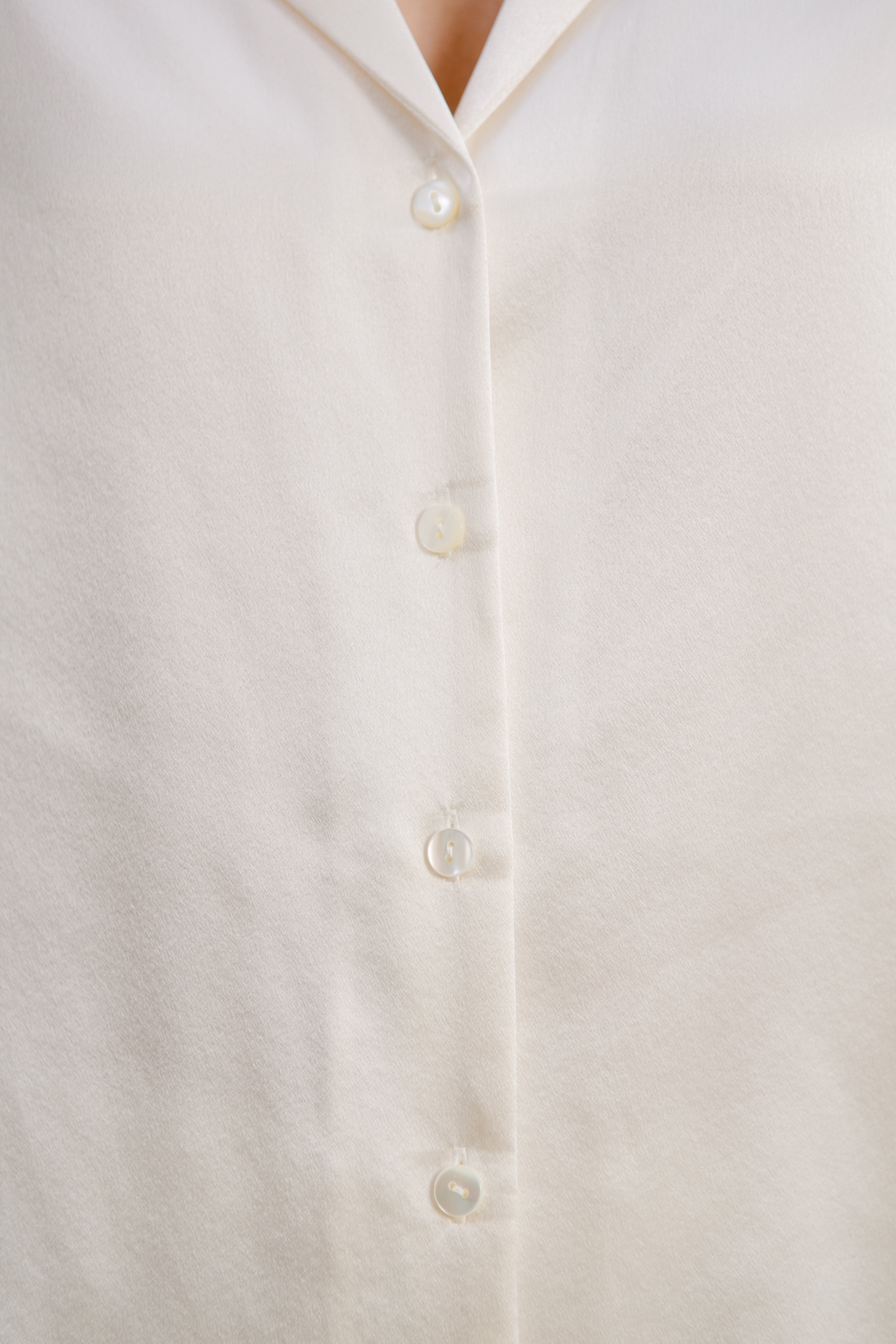 Silk Shirt - Ivory