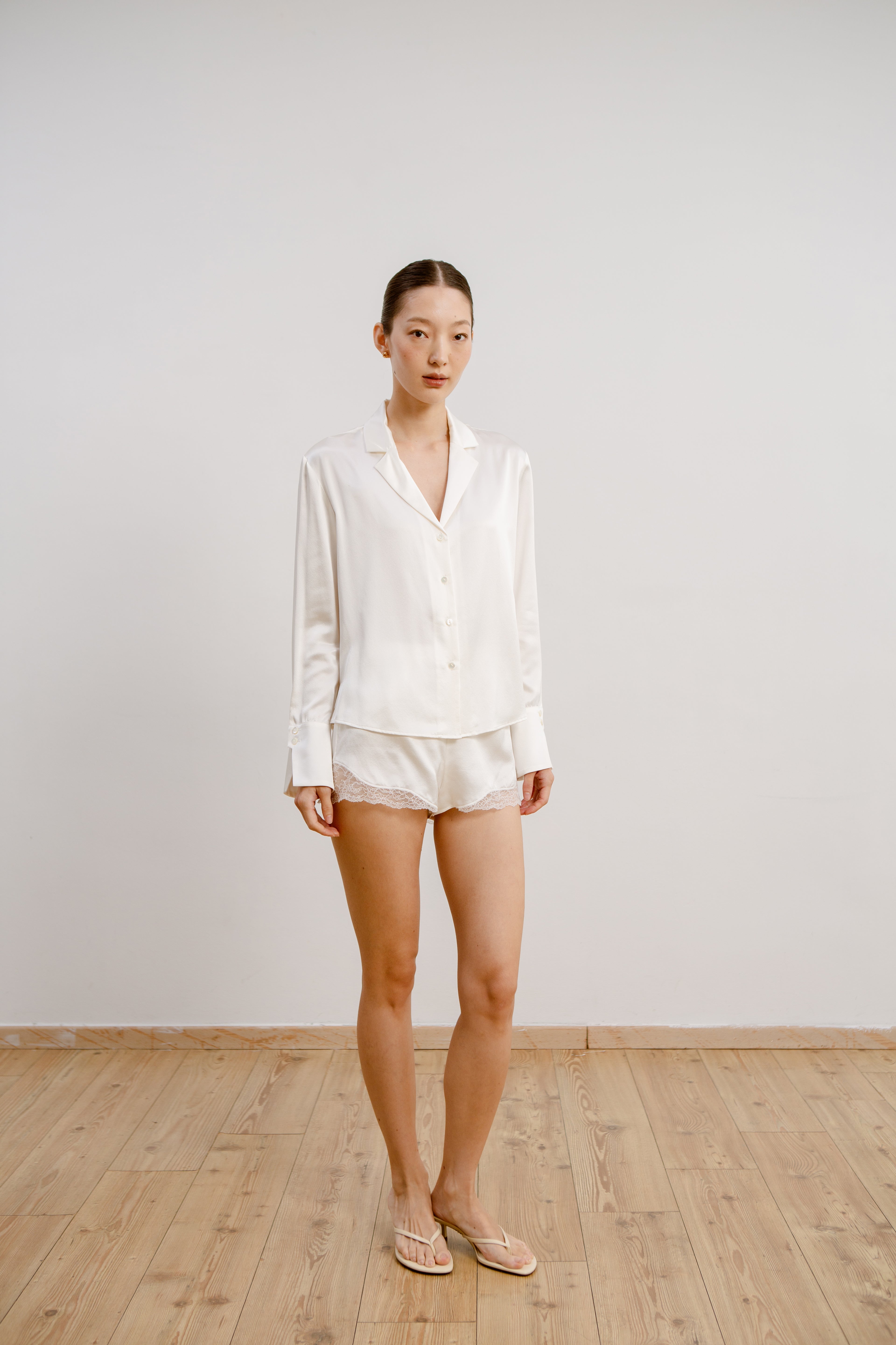 Silk Shirt - Ivory