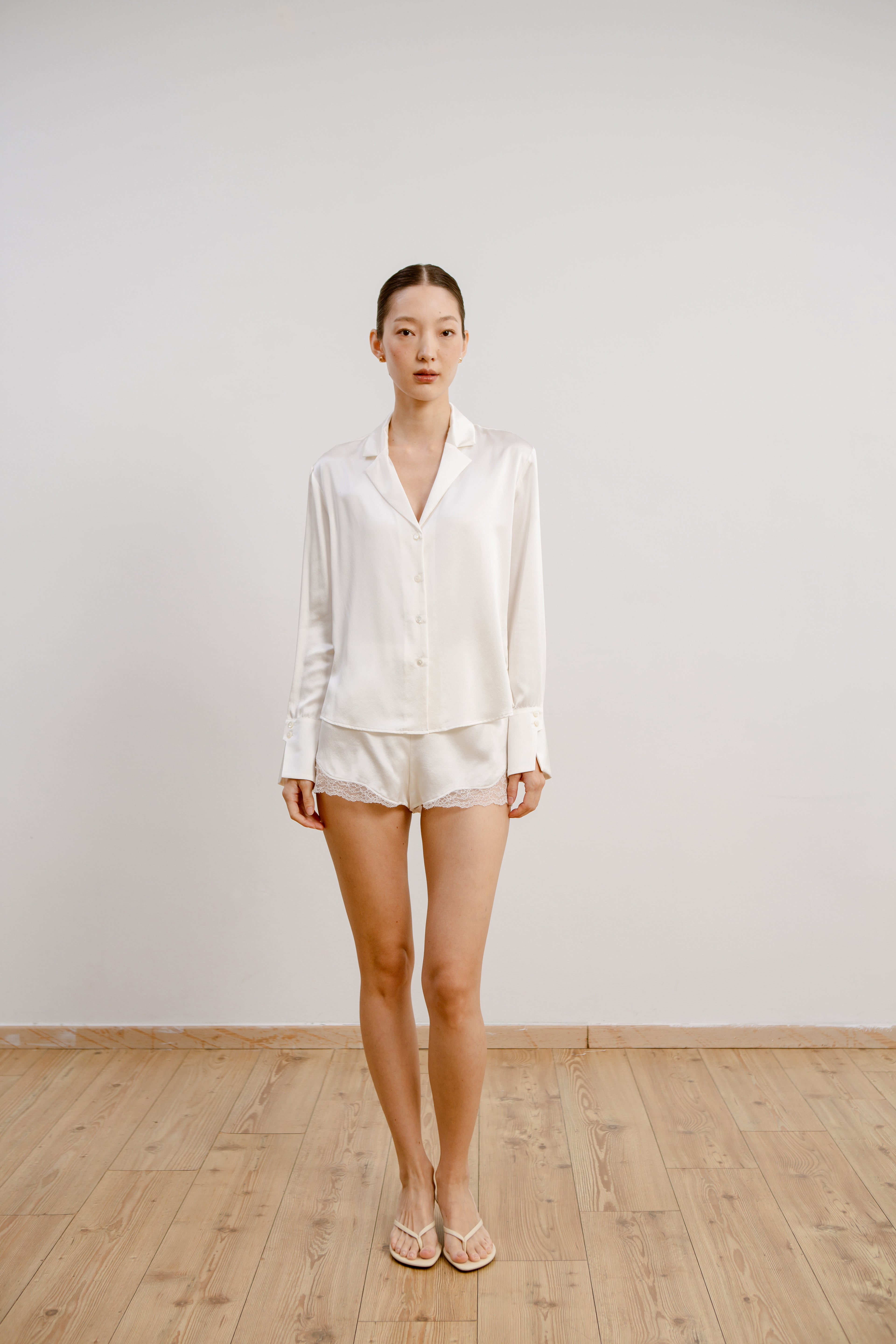 Silk Shirt - Ivory