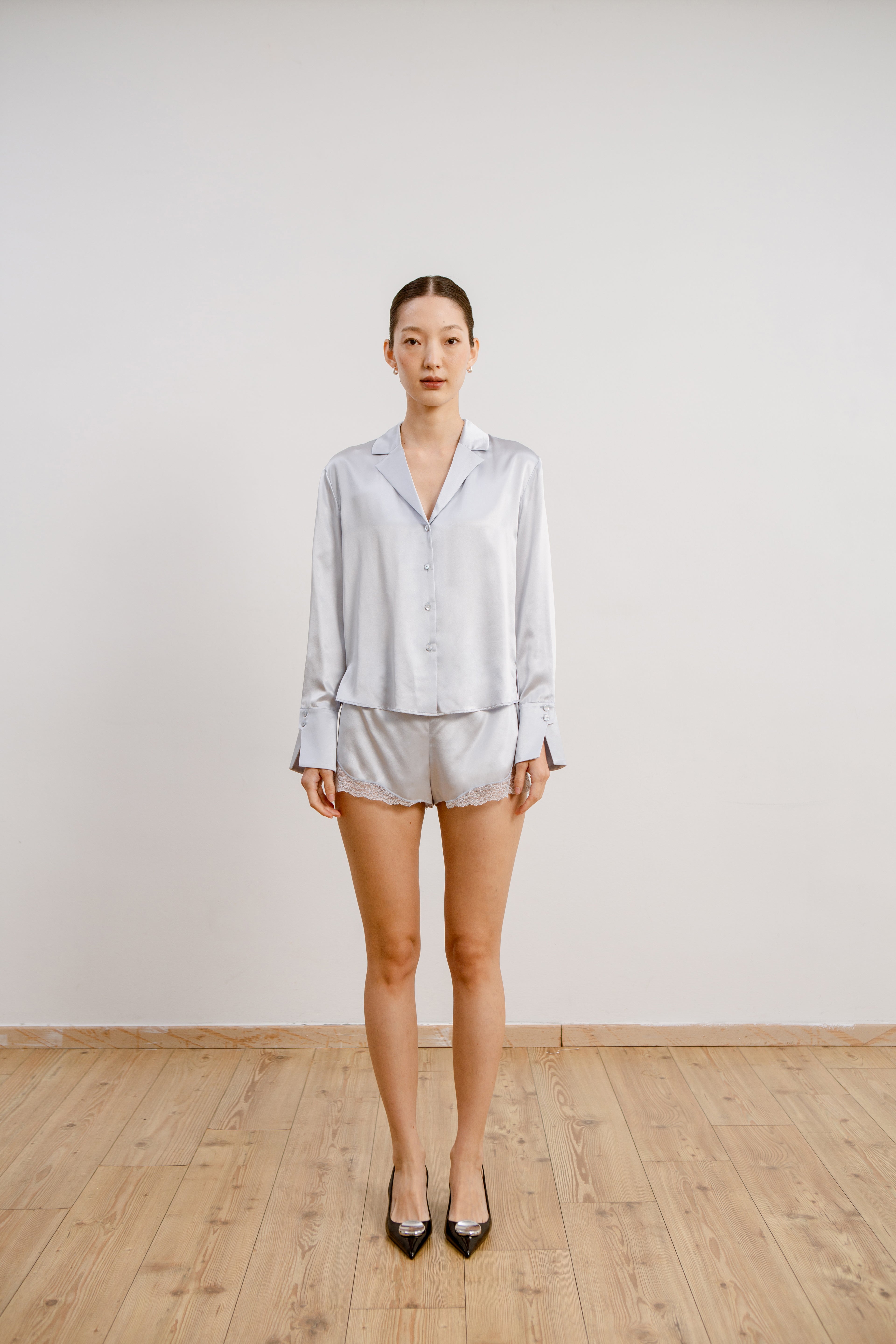 Silk Shirt - Mist