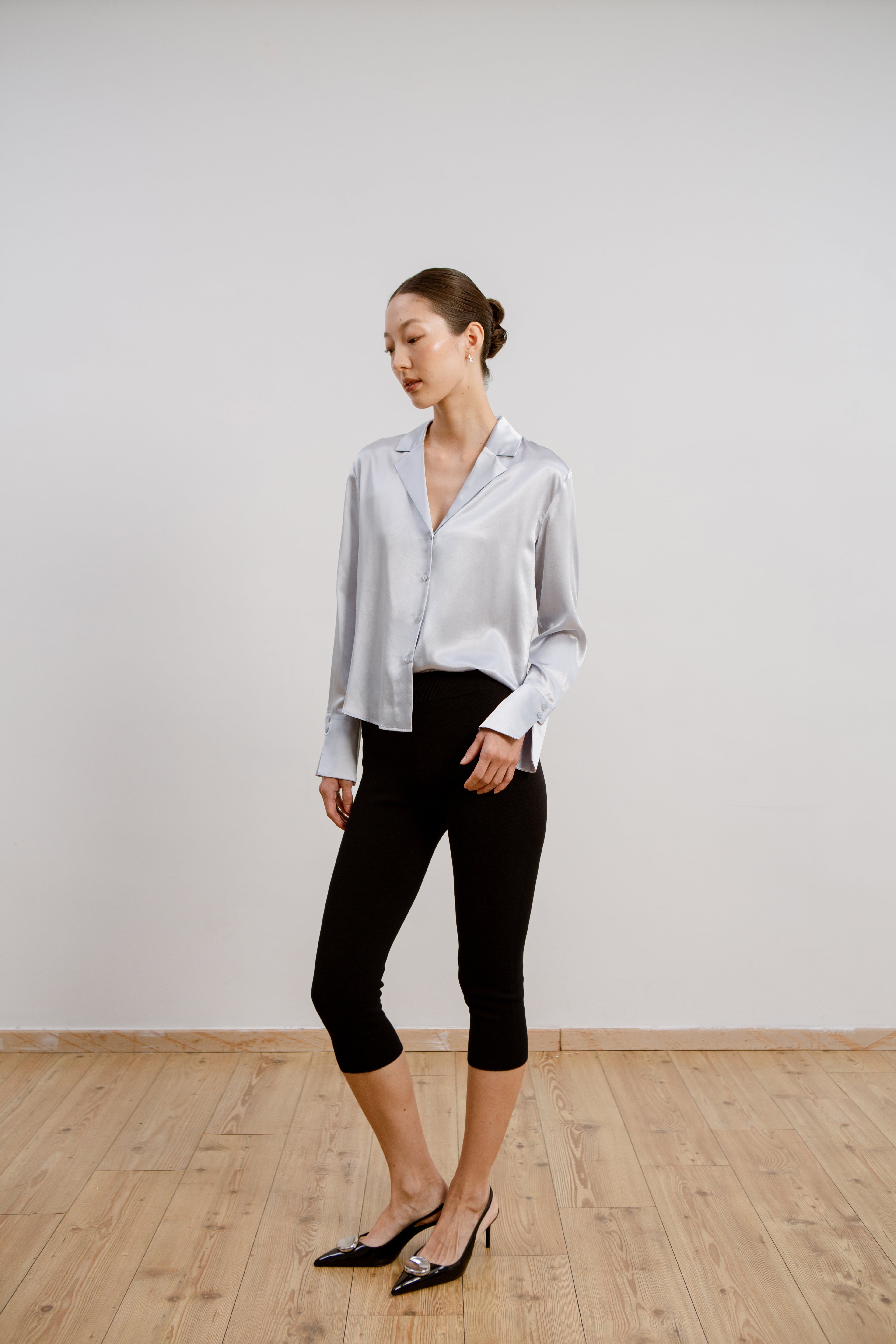 Silk Shirt - Mist