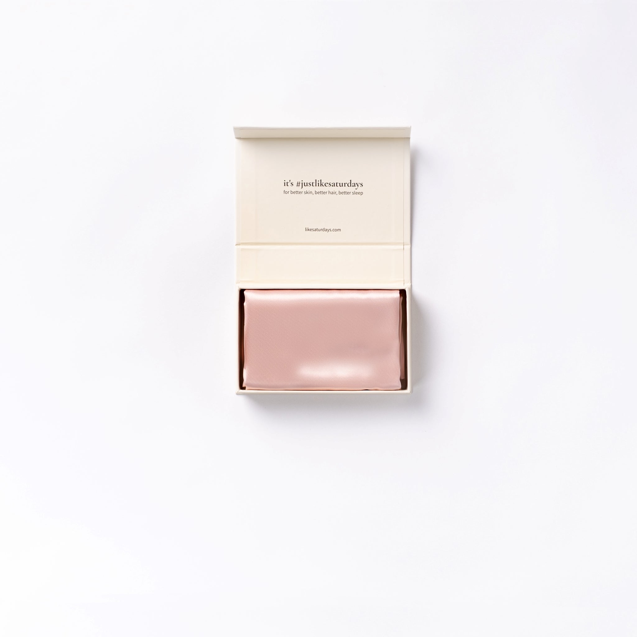 silk pillowcase - blush