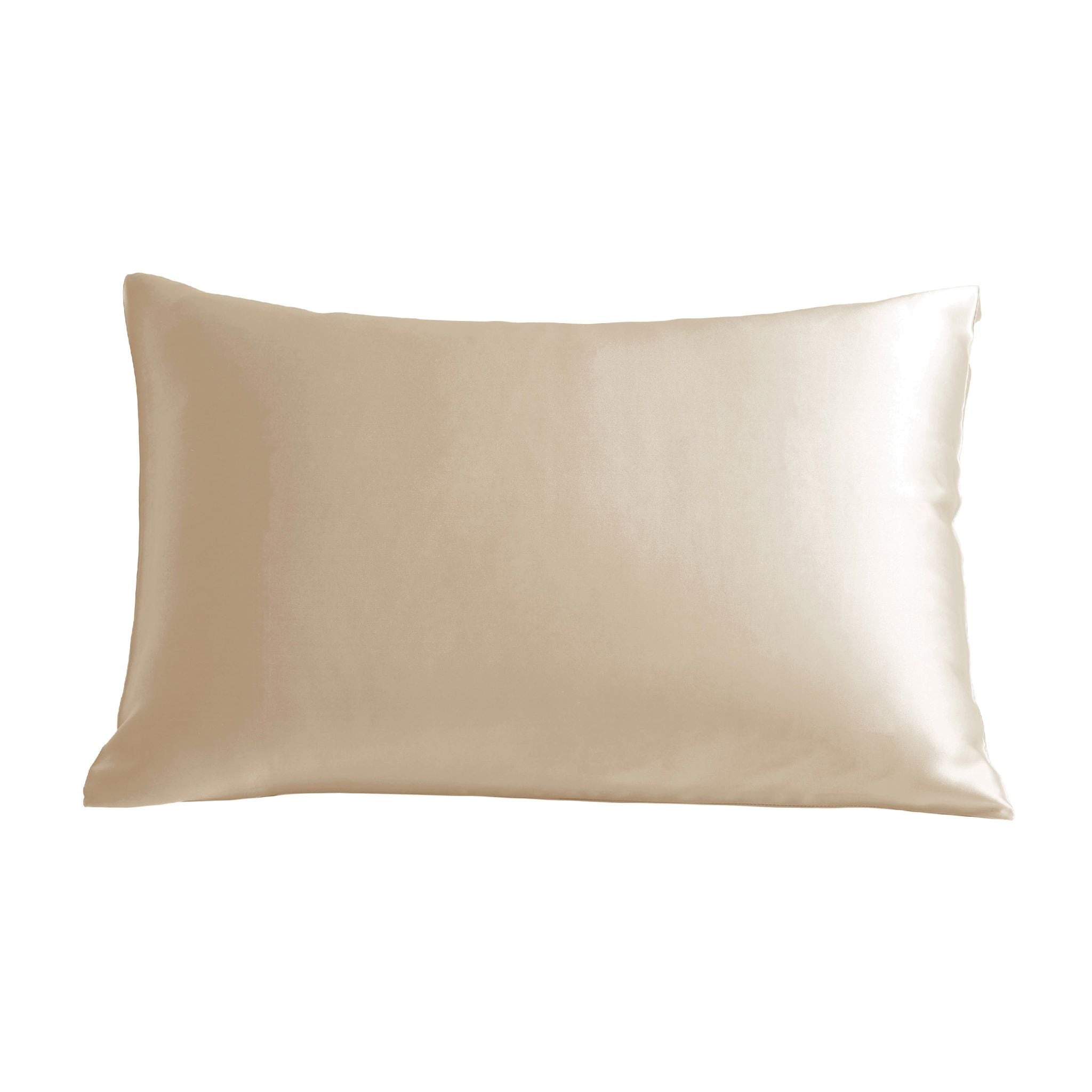 Pure Mulberry Silk Pillowcase in Champagne Gold