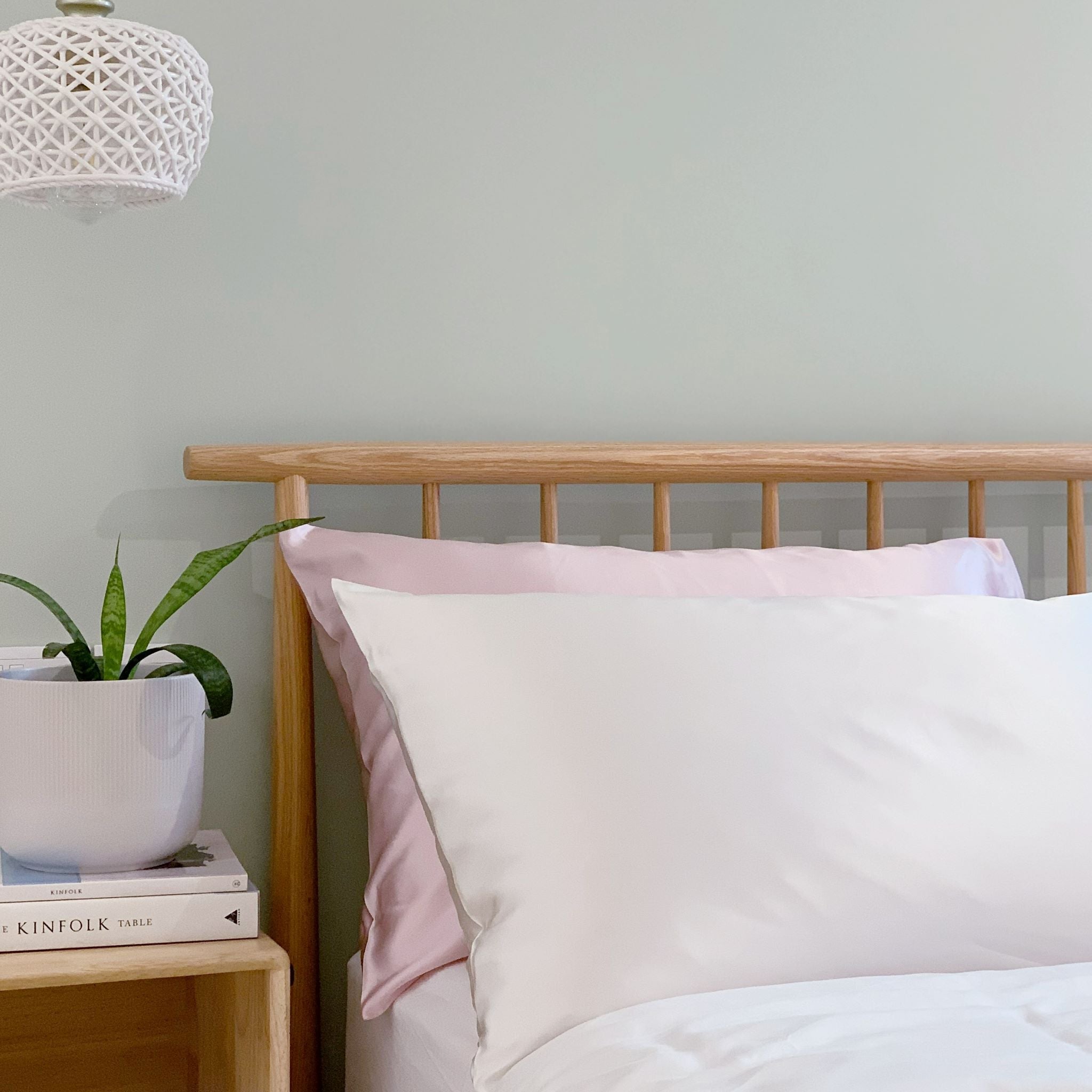 silk pillowcase - blush